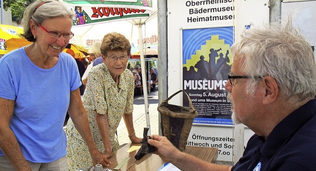 Sehr gut besucht waren Museumsfest des...Wolfgang Mller -  und das Chilbifest.  | Foto: Jutta Schtz