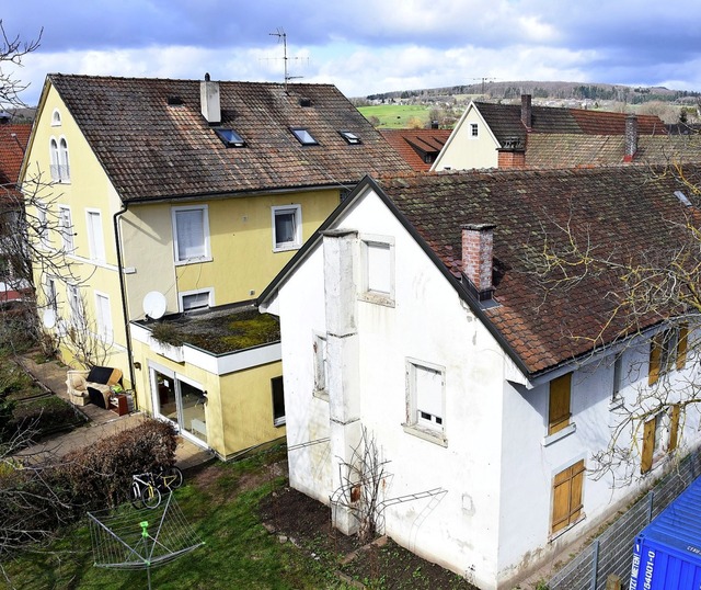 Neue Ideen fr Steinen: Das Gstehaus ...er Brgermeister reagieren skeptisch.   | Foto: Robert Bergmann