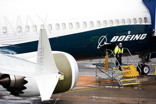 Boeing 737 Max darf auch in den USA nicht mehr fliegen.  | Foto: AFP