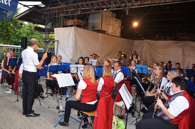 Der Musikverein Denzlingen beim Sommer...Niederhausen im Juni 2018. Archivbild.  | Foto: Jrg Schimanski