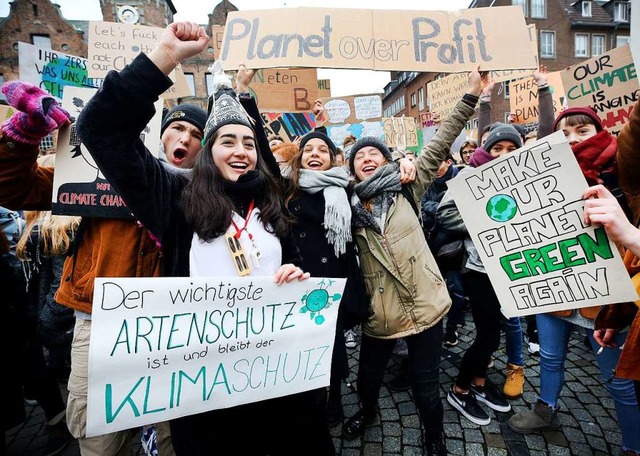 Die Klimastreiks finden am Freitag in 180 Orten in Deutschland statt.  