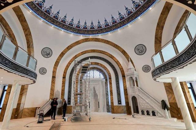 Die Moschee in Lahr ist fast fertig – ein Blick in den Neubau