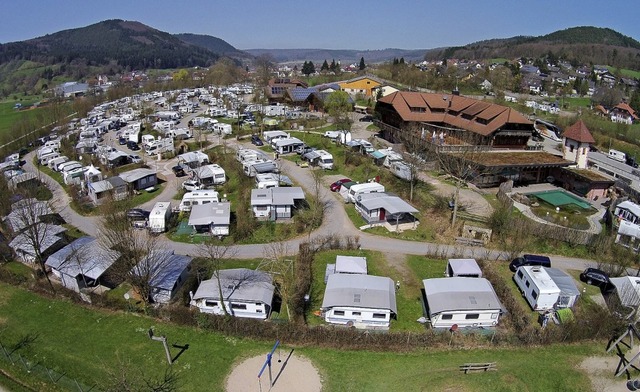 Der Campingplatz in Seelbach ist einer der Anreize fr Touristen.   | Foto: Ch. Breithaupt