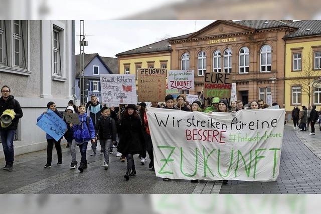 Demo fr Klimaschutz