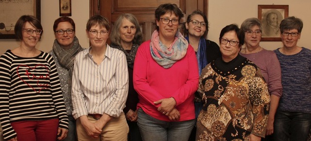 Der Vorstand der Landfrauen mit (von l...kel, Albertine Schmidt und Iris Mller  | Foto: Siemann