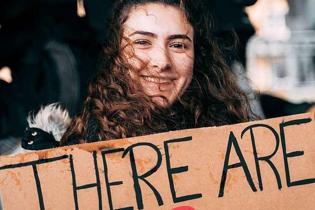 Fotos: Fridays-for-Future-Demo trotzt dem Regen in Freiburg