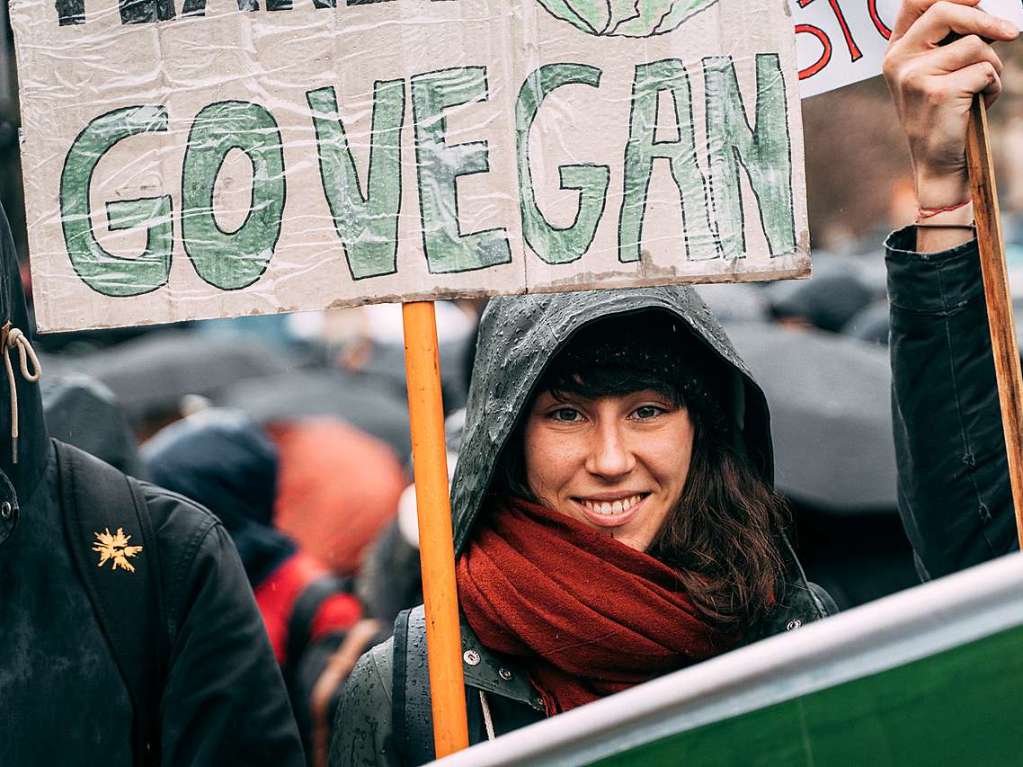 Protest gegen unzureichende Klimapolitik: Schlerstreik, Demonstration und Kundgebung in Freiburg.