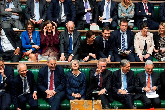 Der Ort des Brexit-Dramas &#8211; das britische Unterhaus  | Foto: AFP