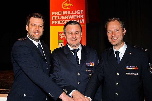 Thomas Manach wird neuer Friesenheimer Feuerwehrkommandant