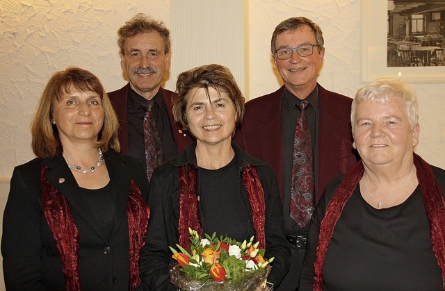 Die Geehrten: Gisela Adler, Siegfried ...Reiffer, Hannelore Ernst (von lInks).   | Foto: Christiane Franz