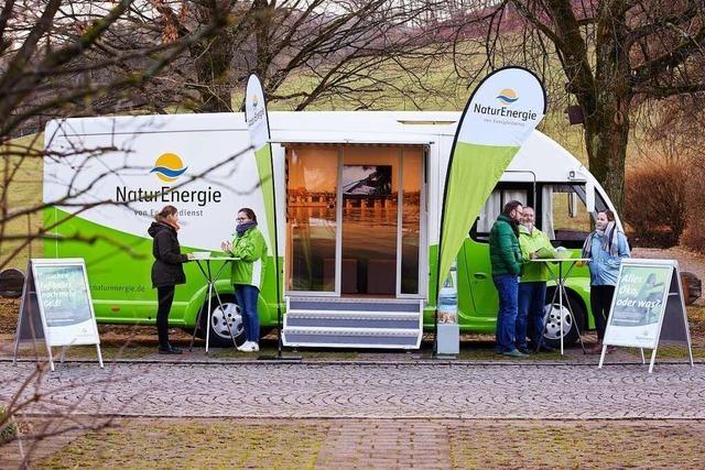 Die Beratung, die zum Kunden kommt – das NaturEnergie Mobil