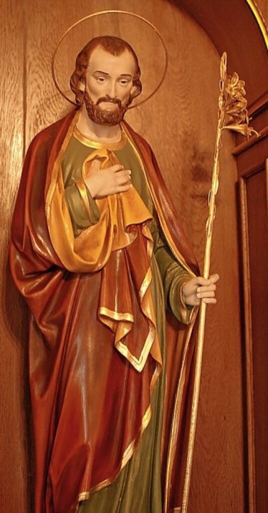 Der heilige Josef in der St. Josefs Kapelle in Hofsgrund  | Foto: Louis Gro