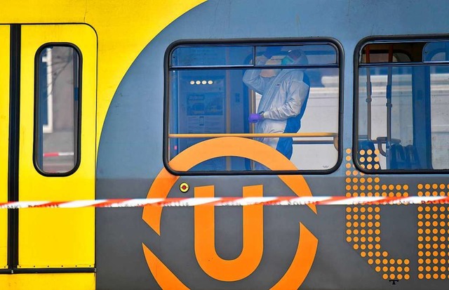 In dieser Straenbahn in Utrecht fielen die Schsse.  | Foto: AFP