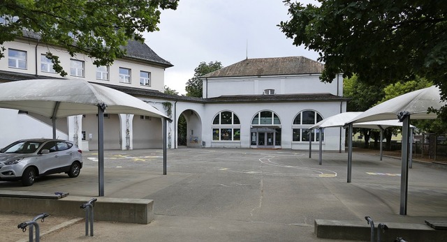 Die Fridolin-Grundschule wnscht sich ... fr den Unterricht auf dem Schulhof.   | Foto: Peter Gerigk