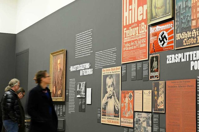 2016/2017  fand im Augustinermuseum ei...Nationalsozialismus in Freiburg statt.  | Foto: Rita Eggstein
