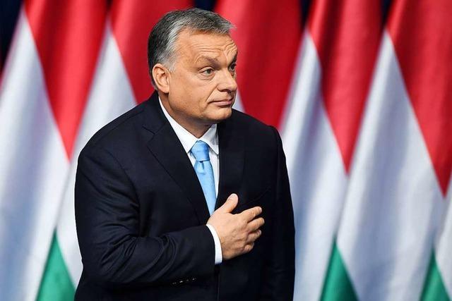 Kreise: Union fr EVP-Suspendierung von Orbans Fidesz