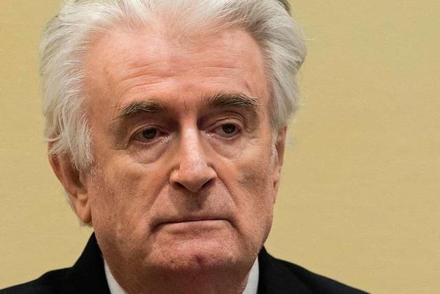 UN-Tribunal: Lebenslang für Ex-Serbenführer Karadzic