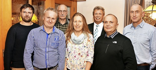 Sieben Kandidaten stehen auf der CDU-L...er, Michael Schwr und Norbert Helmle.  | Foto: Horst Dauenhauer