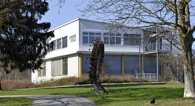 Grere Umbaumanahmen stehen an der Gewerbeschule an.   | Foto: Horatio Gollin