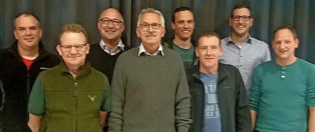 Florian Frulin, Hans Bchelin, Mark B...s Kammerer, Timo Riderle (von links).   | Foto: Privat