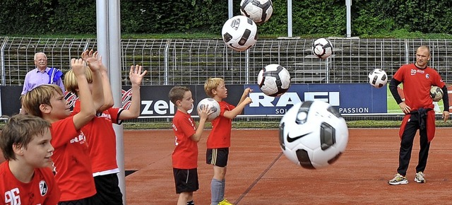 Die Sportschule des SC Freiburg wird w...bereits jetzt alle Pltze belegt sind.  | Foto: Symbolfoto: Michael Bamberger