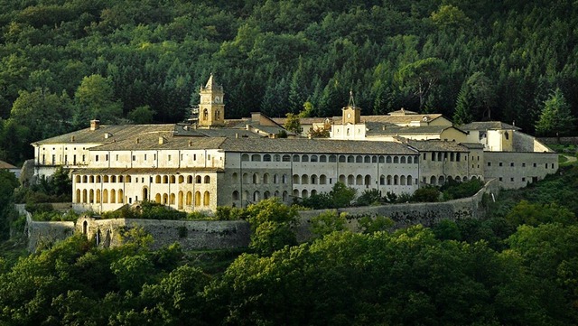 Das Kloster Trisulti sdlich von Rom, ...iatorenschule fr Kulturkrieger&#8220;  | Foto: Max Intrisano