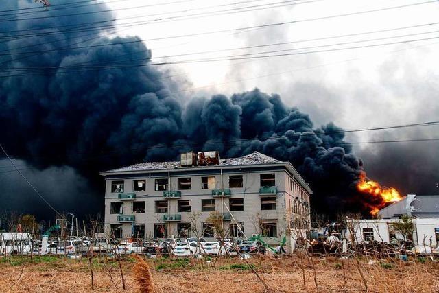 47 Tote und viele Verletzte nach Chemie-Explosion in China