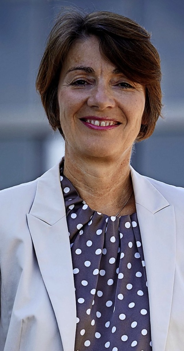 Vorstandsvorsitzende Jutta Grandjean   | Foto: Michael Bode/Sparkasse
