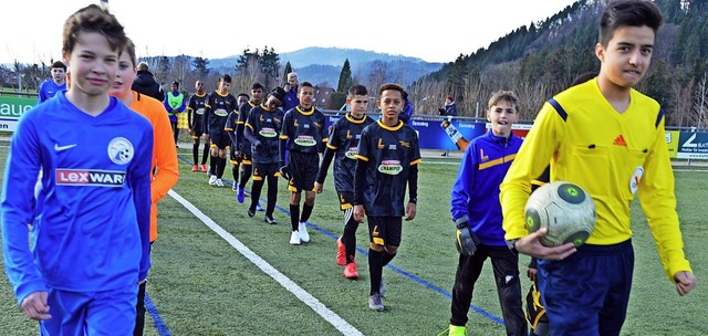 Whrend des zehntgigen Trainingslager...eisamtal und den Jungs aus Sdafrika.   | Foto: Gerhard Lck