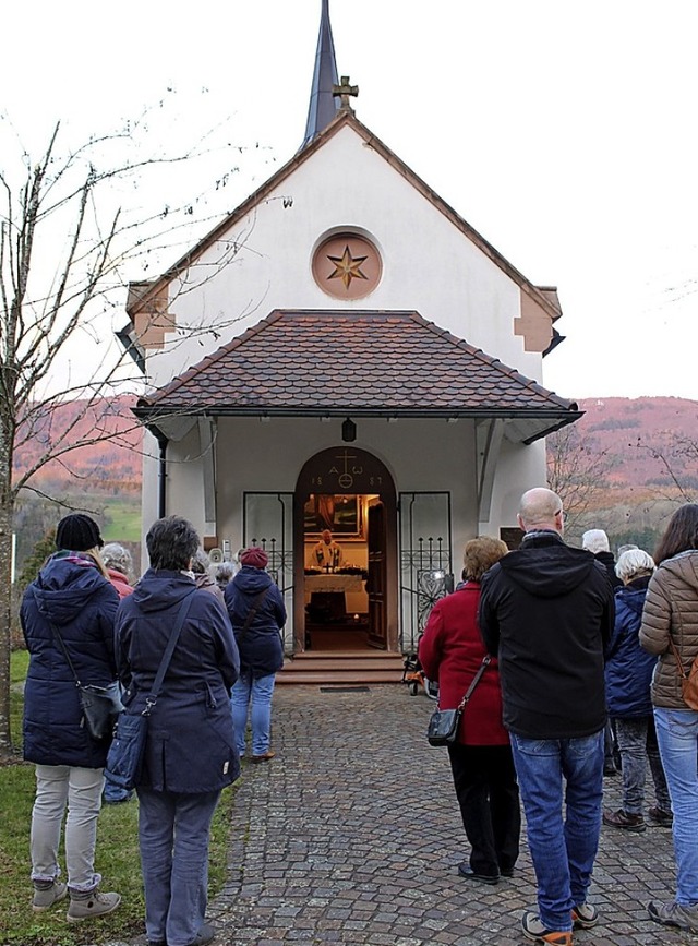 Den Josefstag haben die Wehrer Katholiken gefeiert.   | Foto: H. Bader