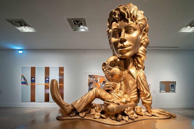 In Bonn zu sehen: Kunst, die Michael Jackson zum Thema hat.  | Foto: Laurin Schmid