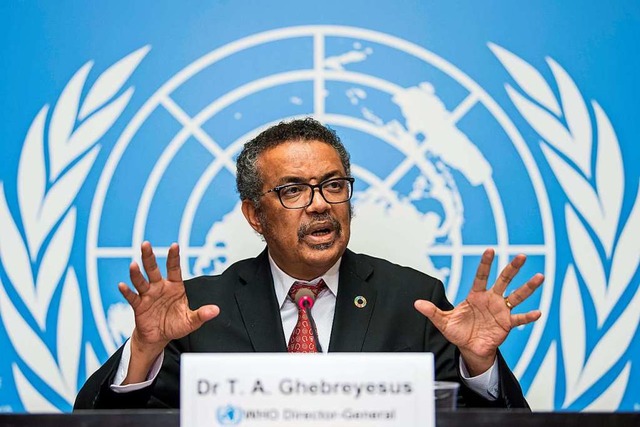 Tedros Adhanom Ghebreyesus, Generaldir... der Weltgesundheitsorganisation (WHO)  | Foto: dpa