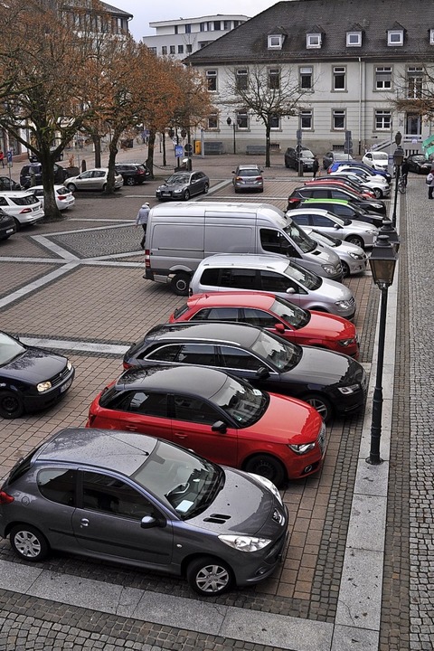 Blick aus dem Brgermeisterbro: Ob de...zentralen Fragen der Stadtentwicklung.  | Foto: Nicolai Kapitz