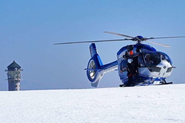 Lawinenabgang: Bergwacht trainiert den Ernstfall im Zastler Loch