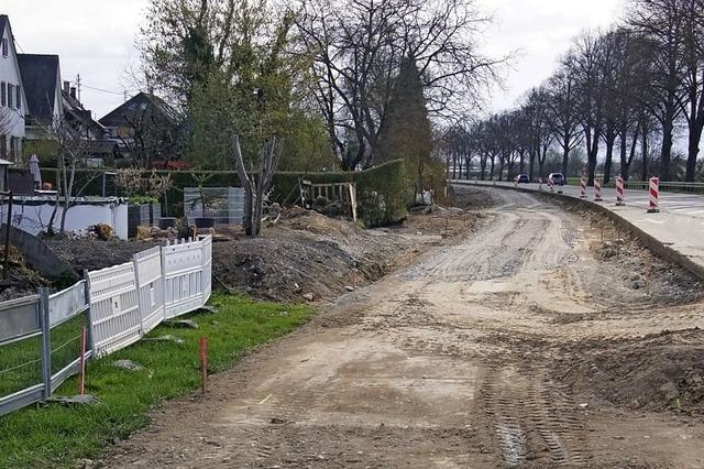 Grundwasserschutz verzgert Bauarbeiten