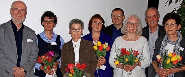Neuer Vorstand der Ambulanten Hospizgr...ck, Wolfgang Gottschalk, Silvia Bheim  | Foto: Hospizgruppe