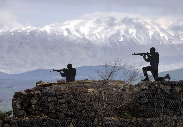 Israelische Stellungen auf den Golanhhen  | Foto: AFP
