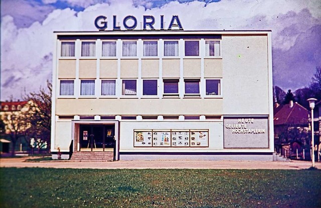 Das Gloria-Theater vor 60 Jahren &#8230;  | Foto: Karl Braun