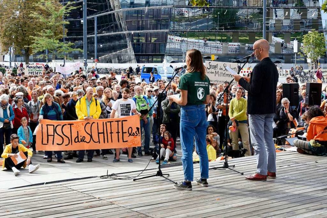 2000 Menschen haben im vergangenen Her...auch der Freiburger Gemeinderat stark.  | Foto: Thomas Kunz