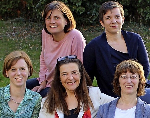 Nadja Ltzel, Jutta Stdtler, Petra Ch...en von links).  Regina Barwich fehlt.   | Foto: Privat
