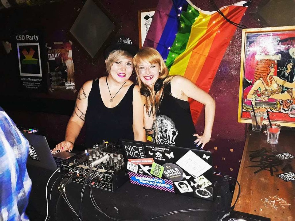KamiKaja und  Ella Stracciatella feier...h DJane Teams im Great Rng Teng Teng.  | Foto: Promo