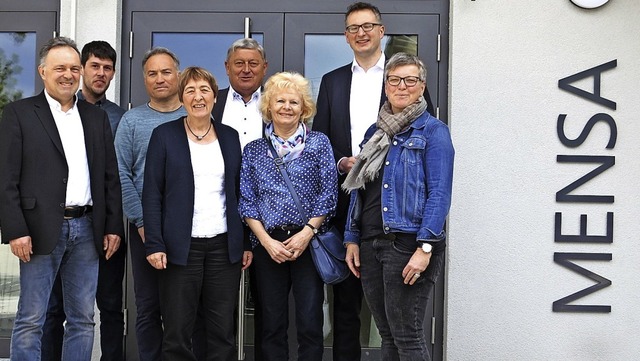 Besuch GEW und Grnen-Fraktionssprecher Landtag in Hebelschule Schliengen  | Foto: Michael Behrendt