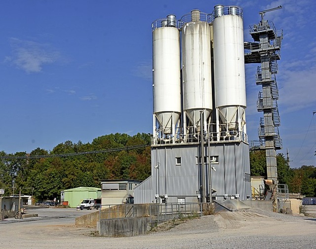 Holcim will fr das Haltinger Betonwerk Ersatz schaffen.   | Foto: Lauber