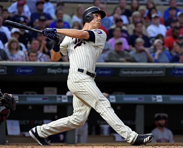 Max Kepler wurde zum ersten Schlagmann der Minnesota Twins befrdert.   | Foto: dpa