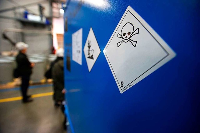 In der Deponie Stocamine sind in 500 M...fe 42.000 Tonnen Giftmll eingelagert.  | Foto: SEBASTIEN BOZON