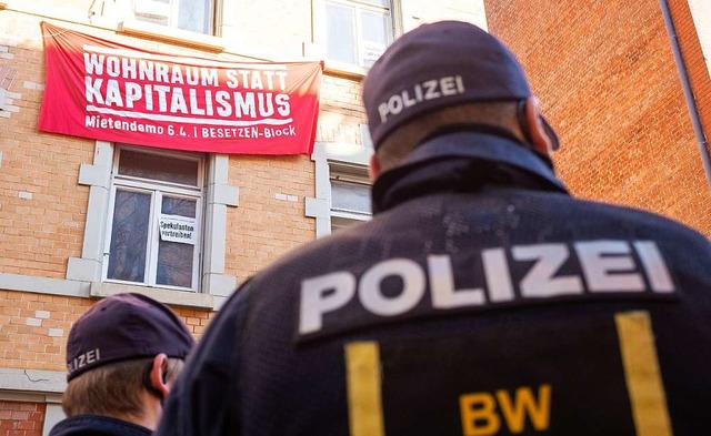 Besetztes Haus in Stuttgart gerumt &#8211;  5 Aktivisten angezeigt  | Foto: dpa