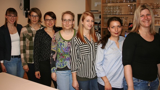 Das  Vorstandsteam  des Musikvereins  ..., Susanne Buntru und Michaela Burger.   | Foto: Johannes Renner