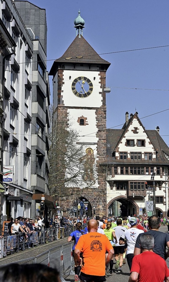 Der Freiburg Marathon findet in diesem Jahr  am 7. April statt.   | Foto: Kunz