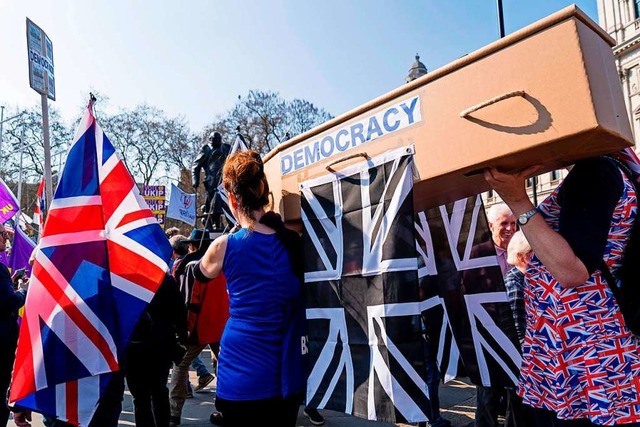 Pro-Brexit-Demonstration in London  | Foto: AFP