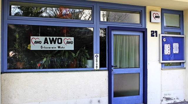 Die Wehrer AWO sucht dringend eine neu...muss der Verein seine Arbeit beenden.   | Foto: Hansjrg Bader